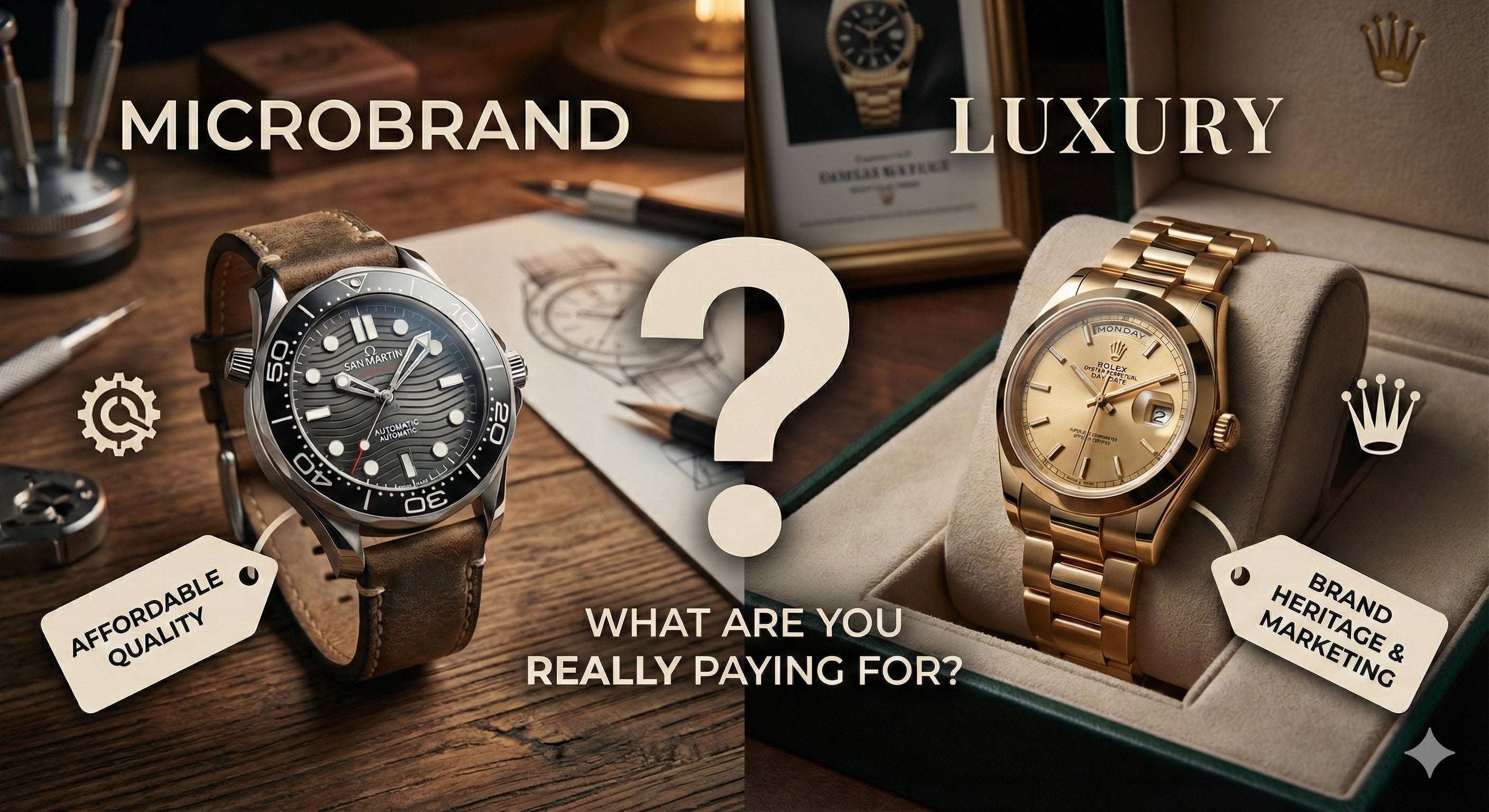 Microbrand vs Luxury - What Are You Really Paying For?