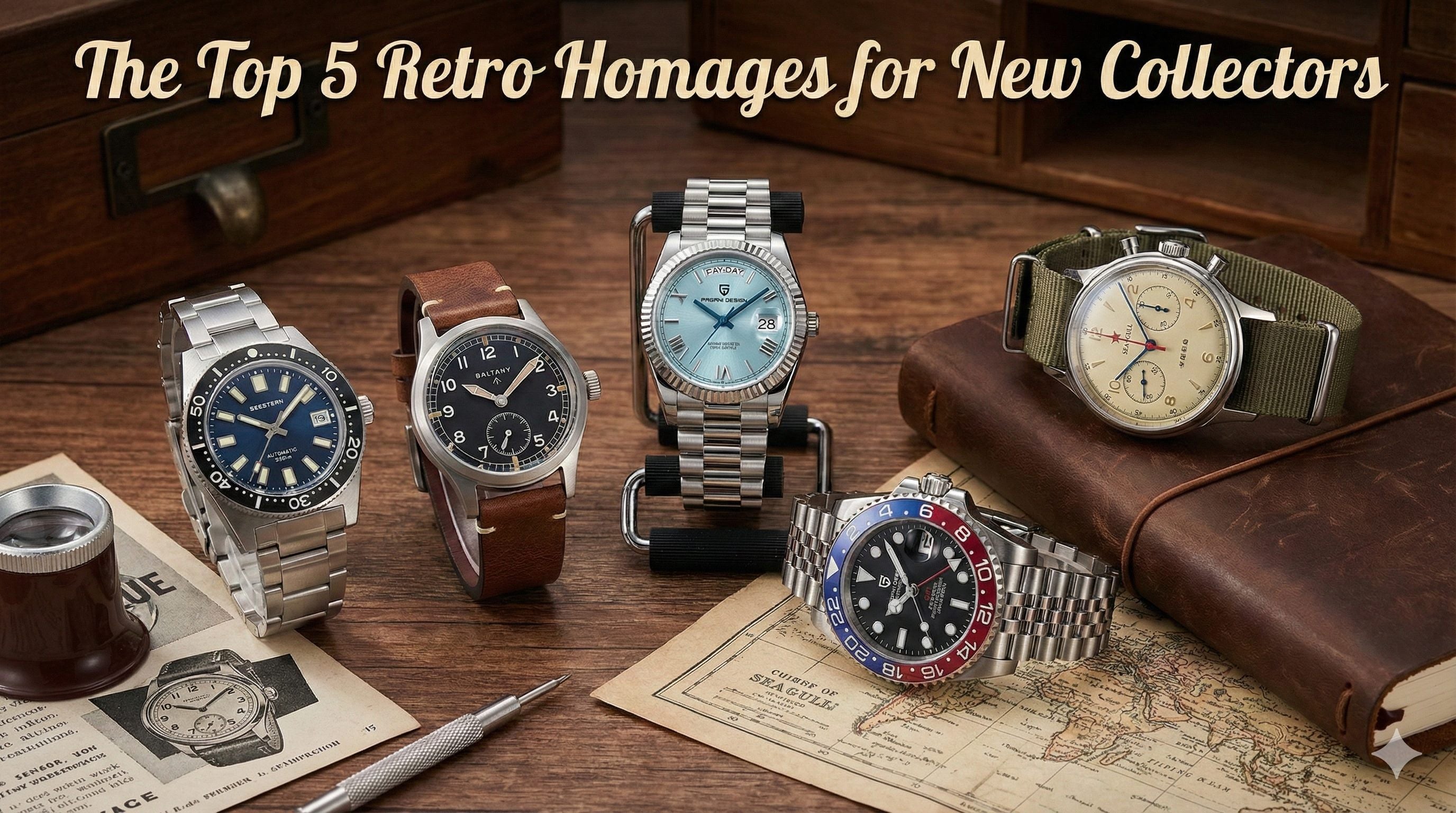 The Top 5 Retro Watches for New Collectors