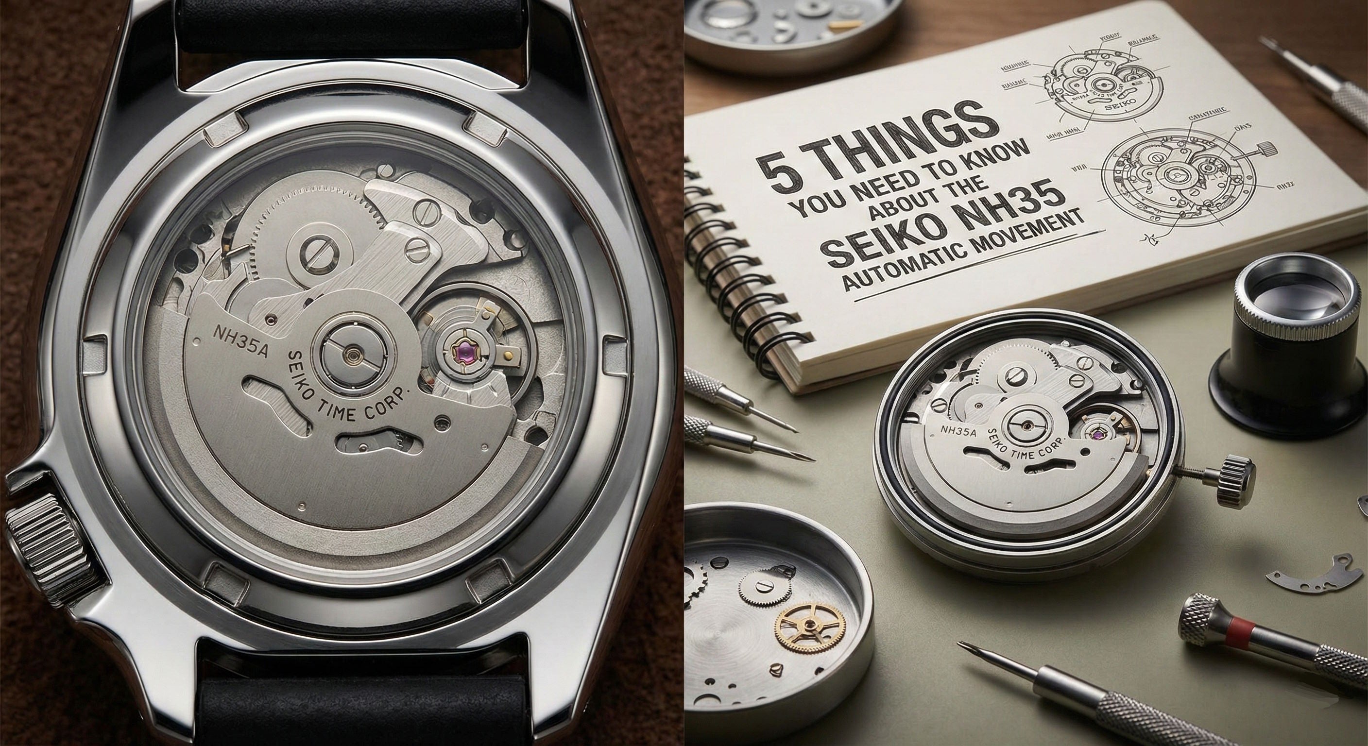 The Unsung Hero – 5 Things You Need to Know About the Seiko NH35 Automatic Movement