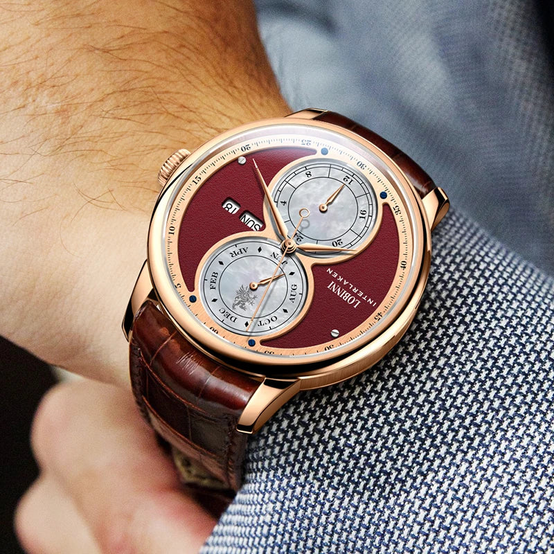 LOBINNI 18015 Automatic Dress Watch