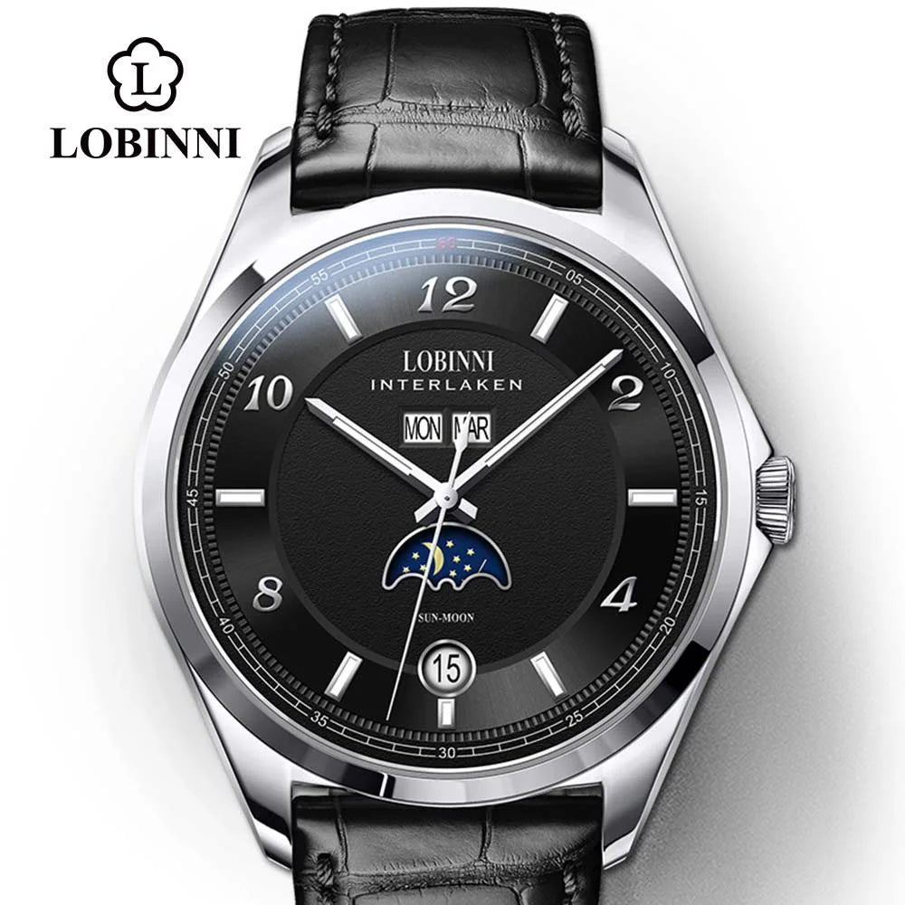 LOBINNI 18016 Automatic Dress Watch