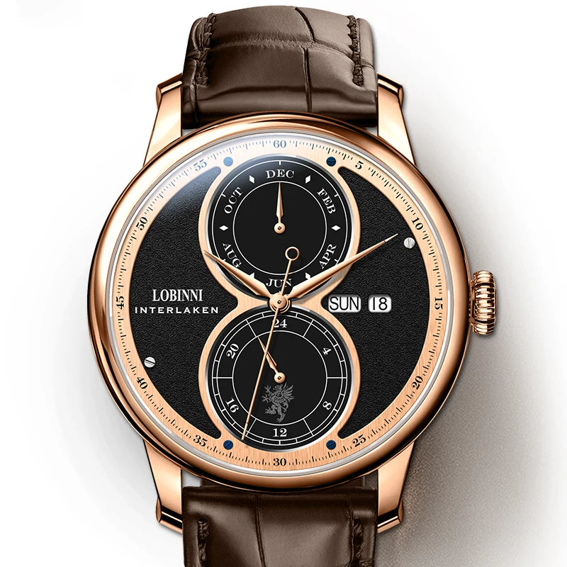 LOBINNI 18015 Automatic Dress Watch