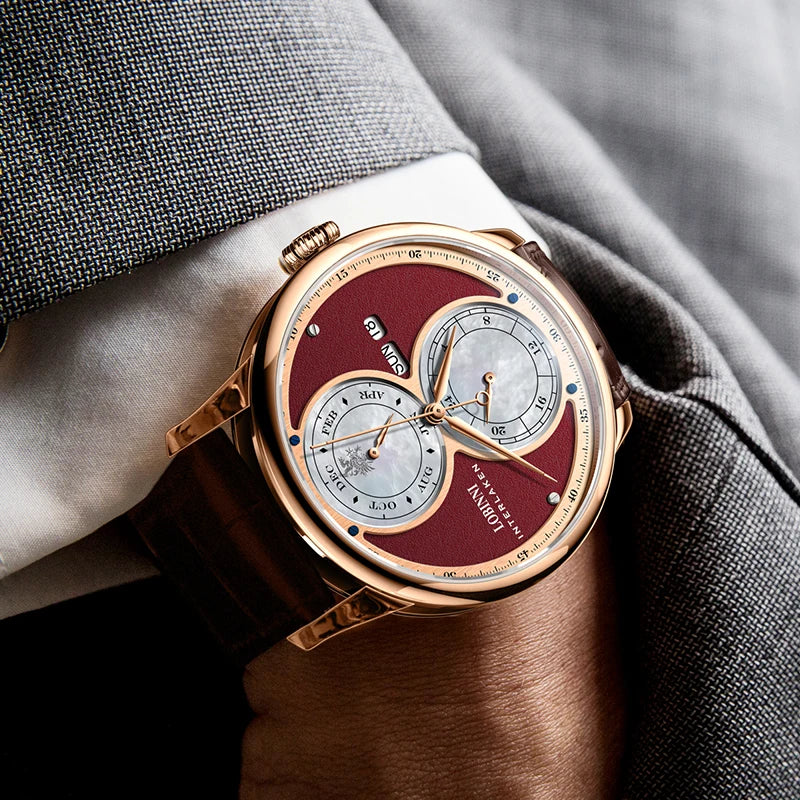 LOBINNI 18015 Automatic Dress Watch
