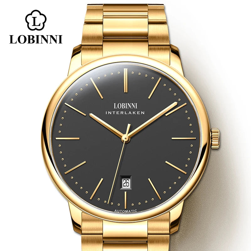 LOBINNI 12028 Automatic Dress Watch