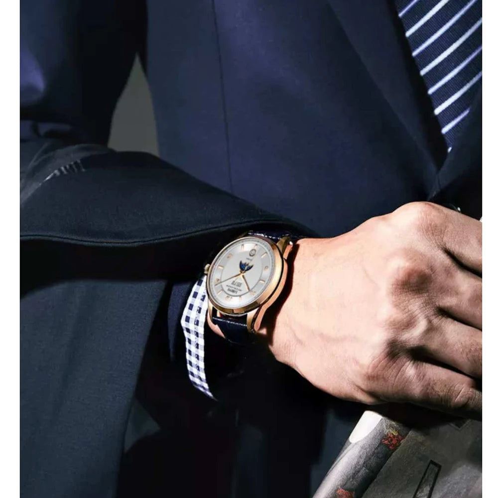 LOBINNI 18016 Automatic Dress Watch
