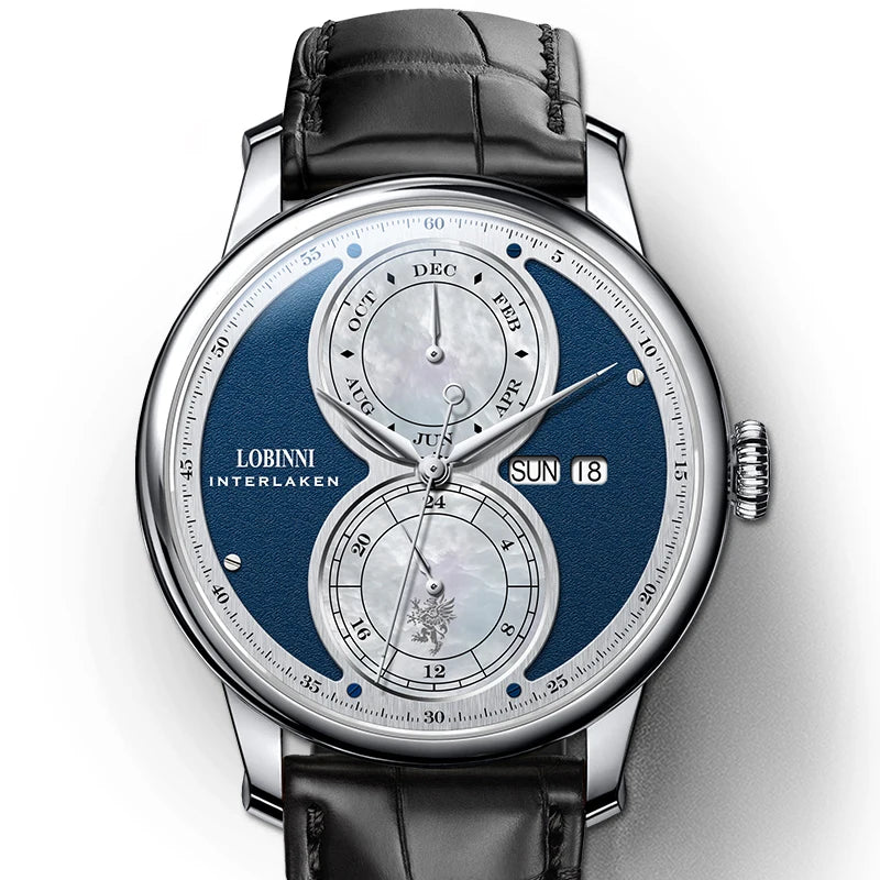 LOBINNI 18015 Automatic Dress Watch