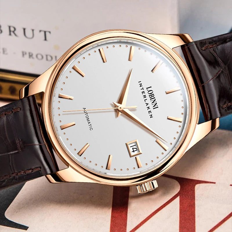 LOBINNI 12026 Automatic Dress Watch