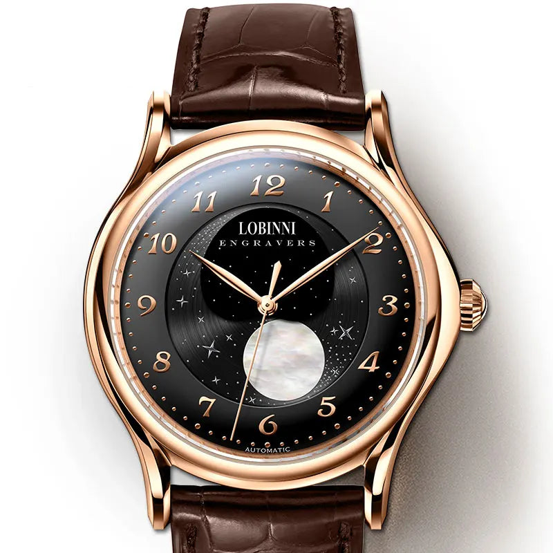 LOBINNI 18010 Automatic Dress Watch