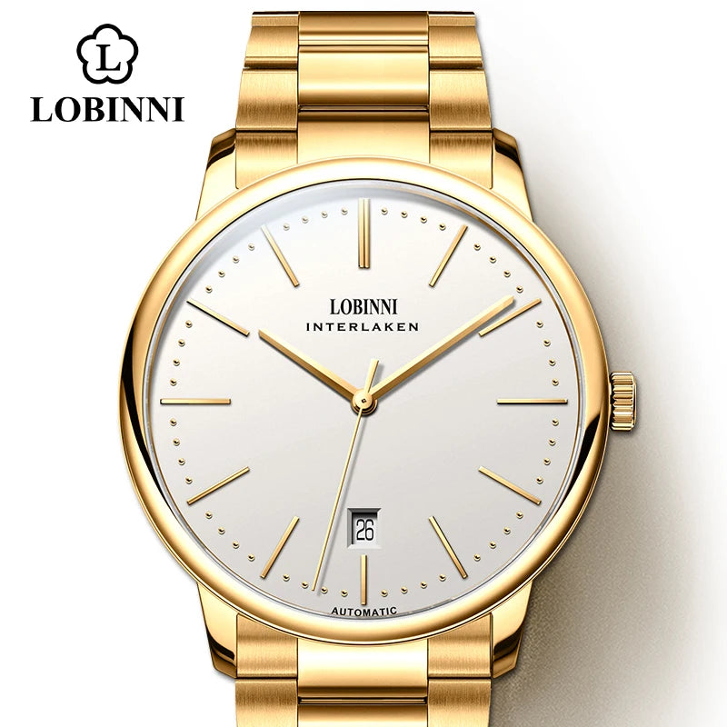 LOBINNI 12028 Automatic Dress Watch