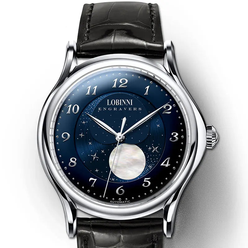 LOBINNI 18010 Automatic Dress Watch