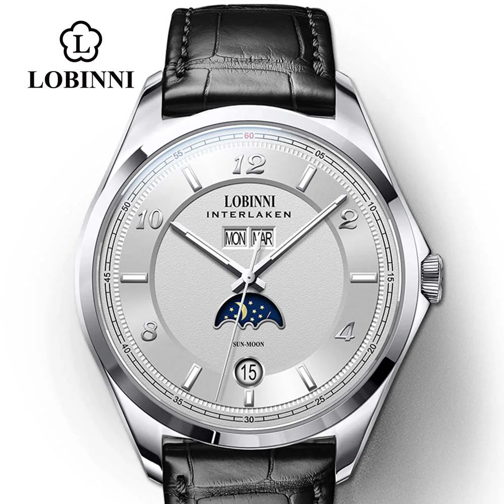 LOBINNI 18016 Automatic Dress Watch