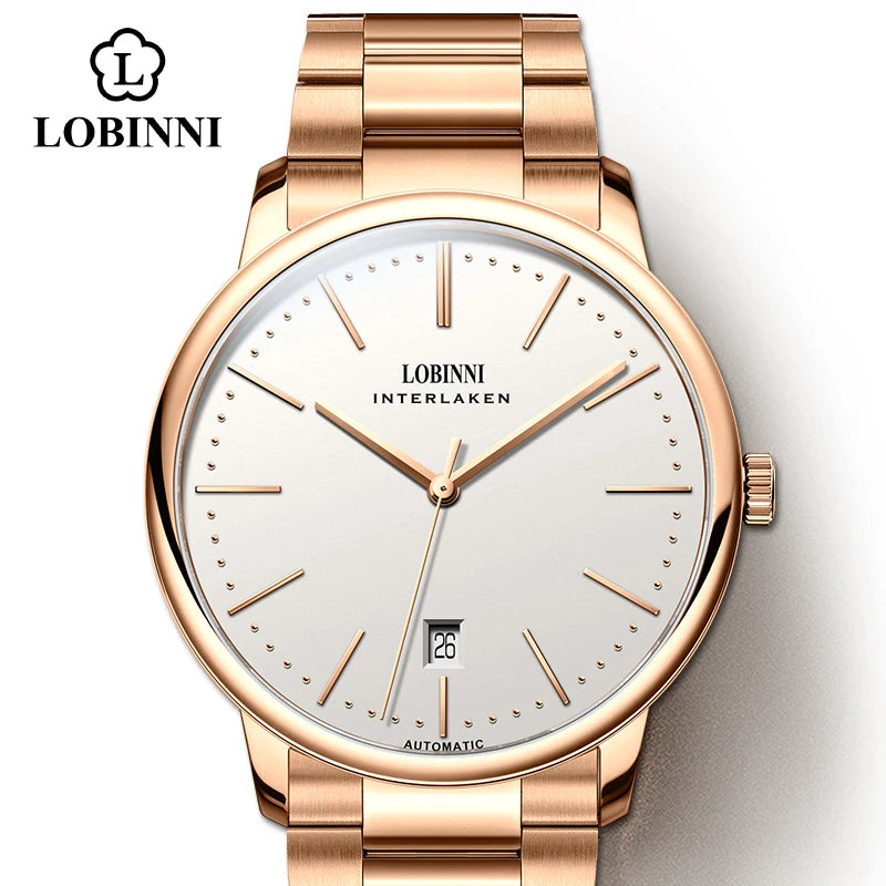 LOBINNI 12028 Automatic Dress Watch