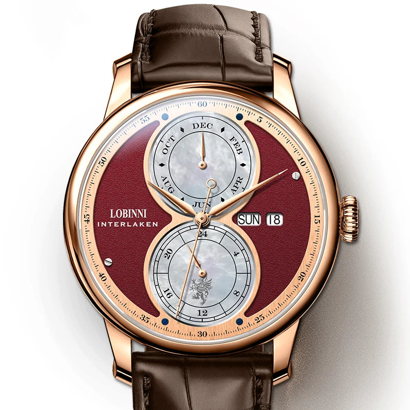 LOBINNI 18015 Automatic Dress Watch