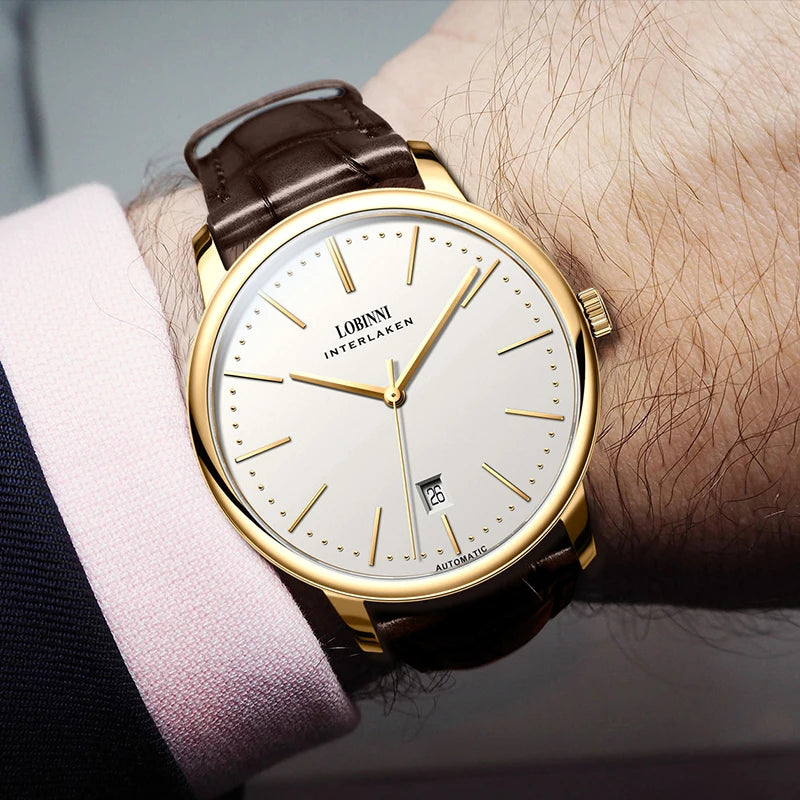 LOBINNI 12028 Automatic Dress Watch