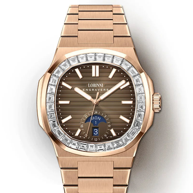 LOBINNI 19069A Automatic Dress Watch