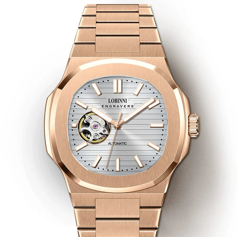 LOBINNI 19069B Automatic Dress Watch