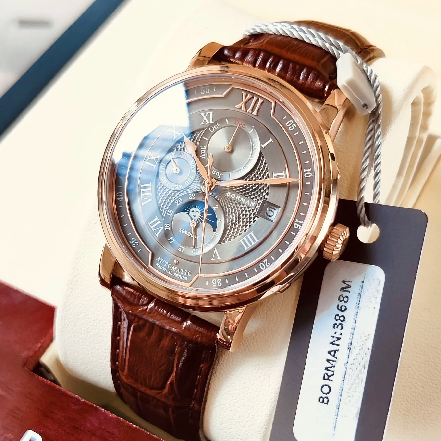 BORMAN BM3868  Automatic Dress Watch