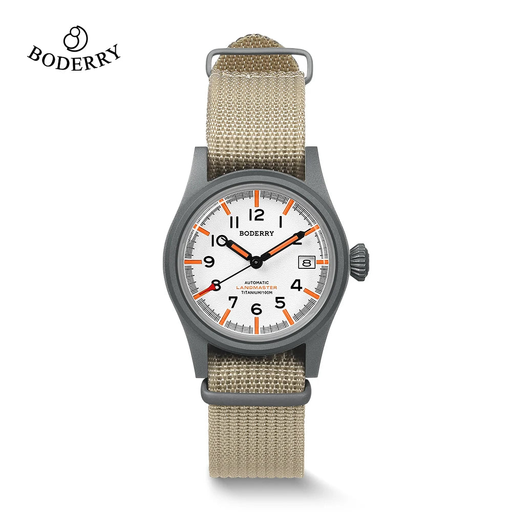 BODERRY A14T LANDMASTER Automatic Field Watch
