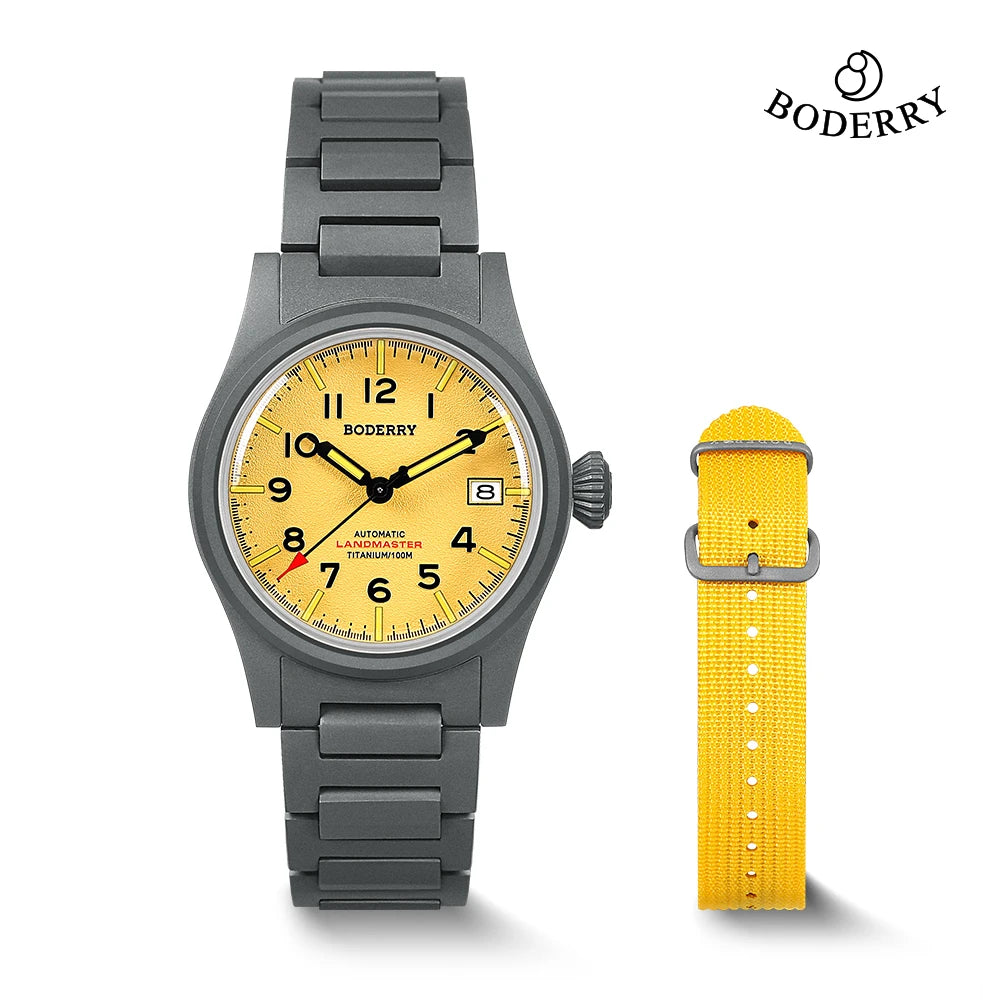 BODERRY A14T LANDMASTER Automatic Field Watch