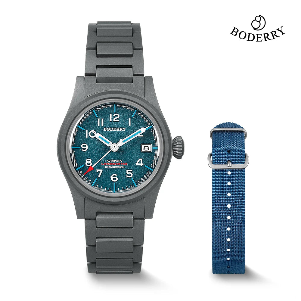 BODERRY A14T LANDMASTER Automatic Field Watch
