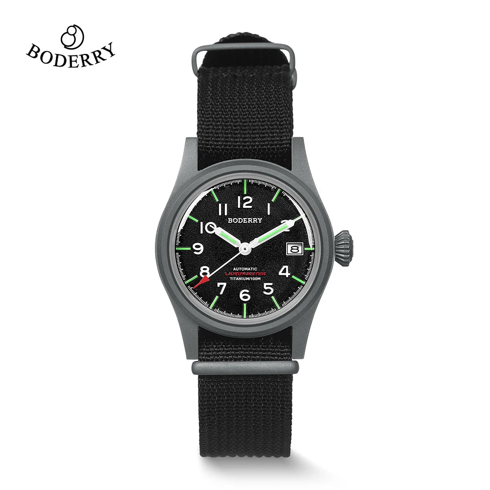 BODERRY A14T LANDMASTER Automatic Field Watch