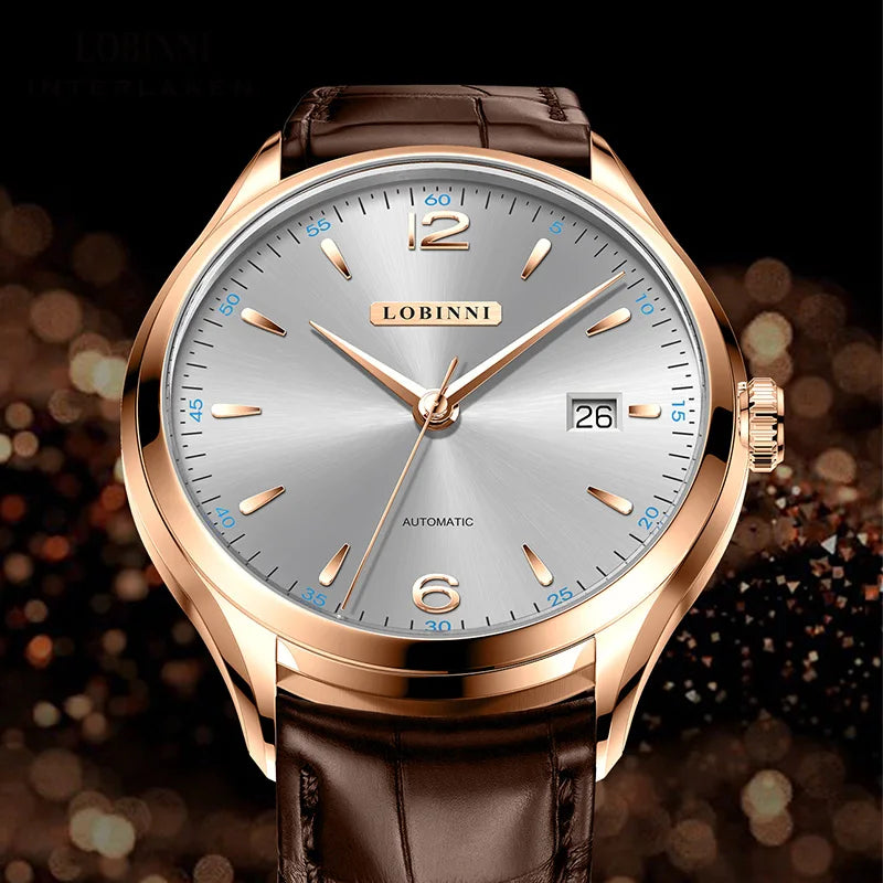LOBINNI 16005 Automatic Dress Watch