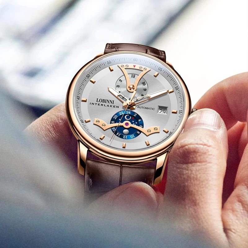 LOBINNI 18018 Automatic Dress Watch