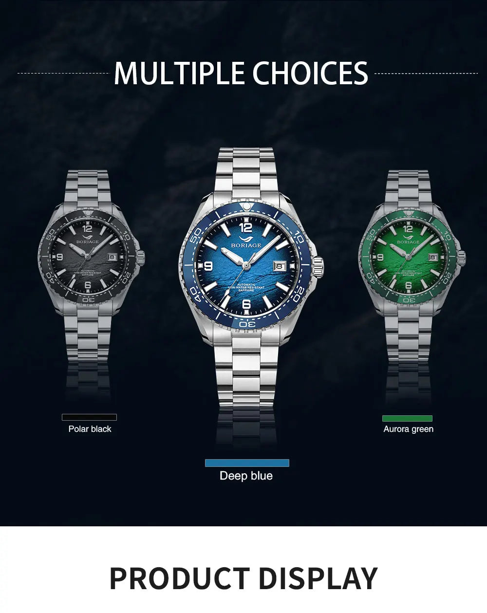 BORIAGE B8007G Automatic Diver