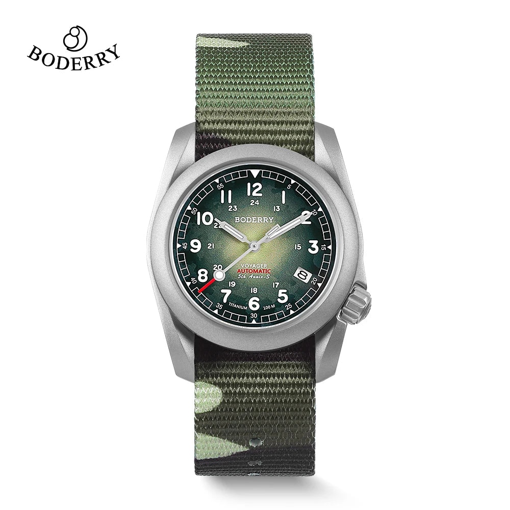 BODERRY A11 VOYAGER Automatic Field Watch
