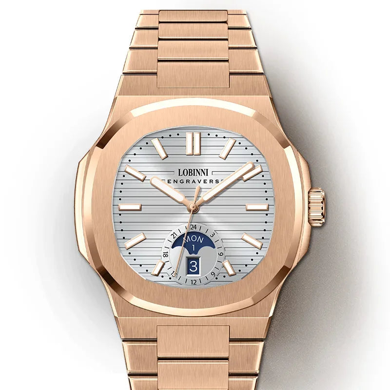 LOBINNI 19069A Automatic Dress Watch