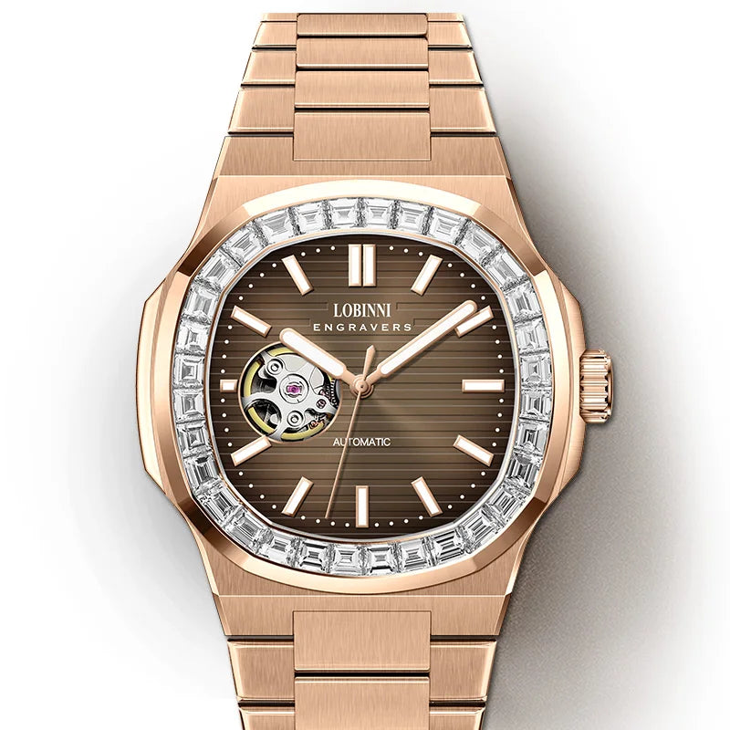LOBINNI 19069B Automatic Dress Watch
