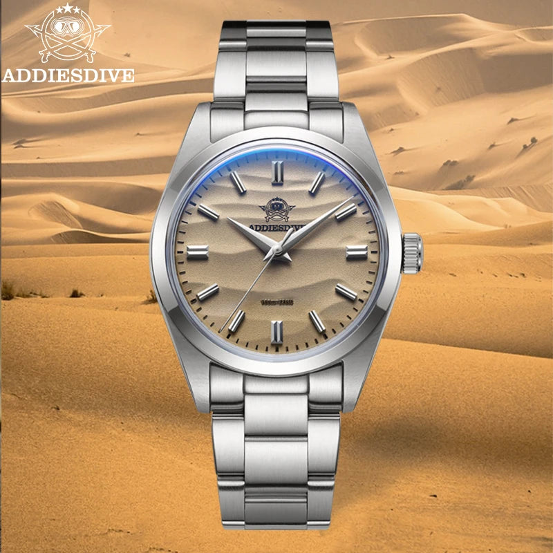 ADDIESDIVE AD2030 Quartz Dress Watch