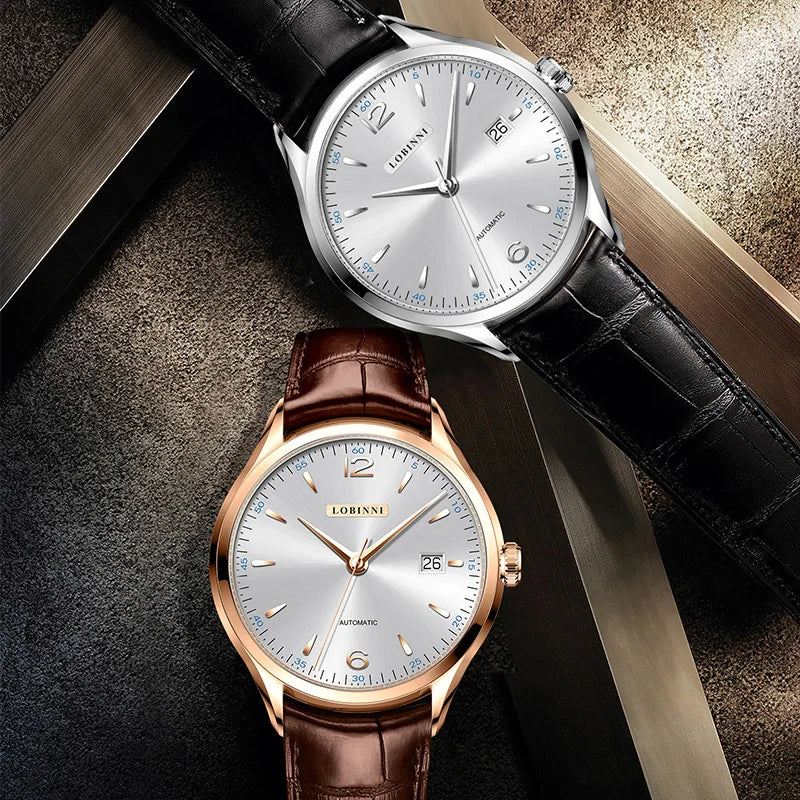 LOBINNI 16005 Automatic Dress Watch