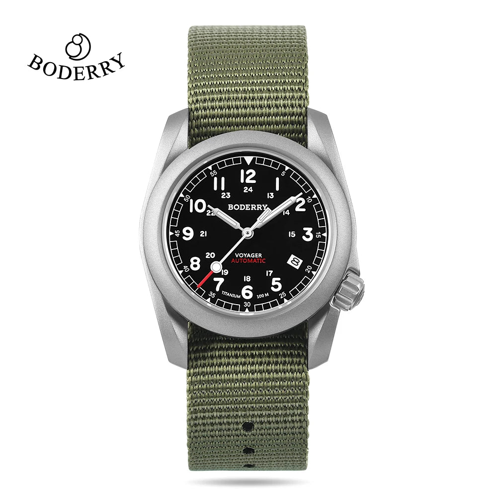 BODERRY A11 VOYAGER Automatic Field Watch