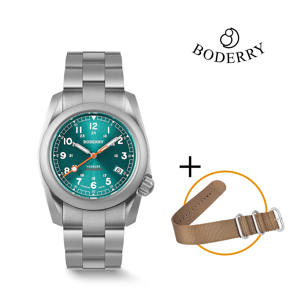 BODERRY A11 VOYAGER Automatic Field Watch