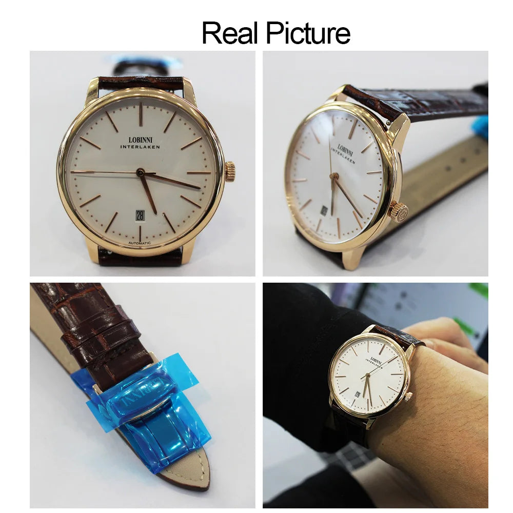 LOBINNI 12028 Automatic Dress Watch
