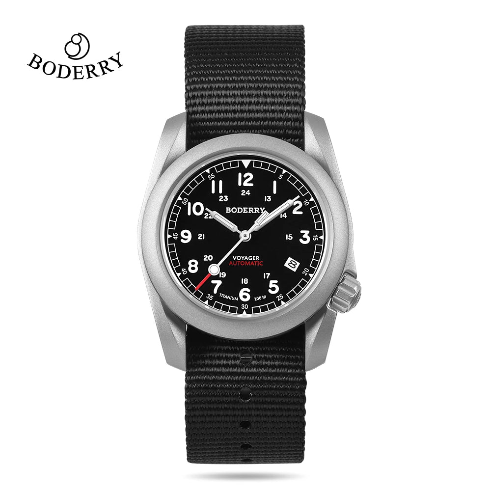 BODERRY A11 VOYAGER Automatic Field Watch