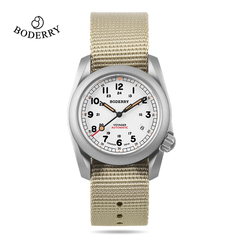 BODERRY A11 VOYAGER Automatic Field Watch