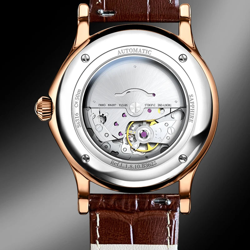 LOBINNI 18010 Automatic Dress Watch