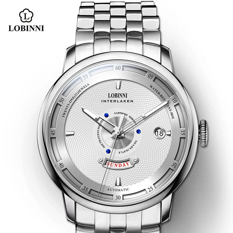 LOBINNI 18071 Automatic Dress Watch