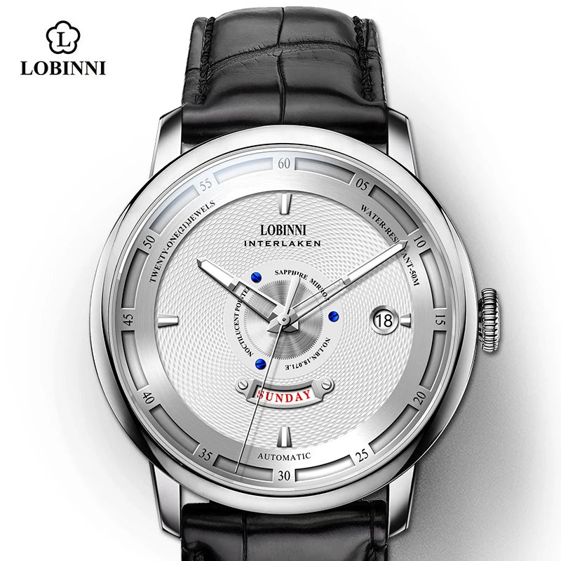 LOBINNI 18071 Automatic Dress Watch