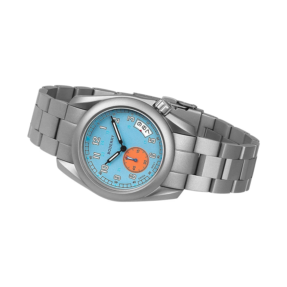 BODERRY Q08 VOYAGER 38 Quartz Field Watch