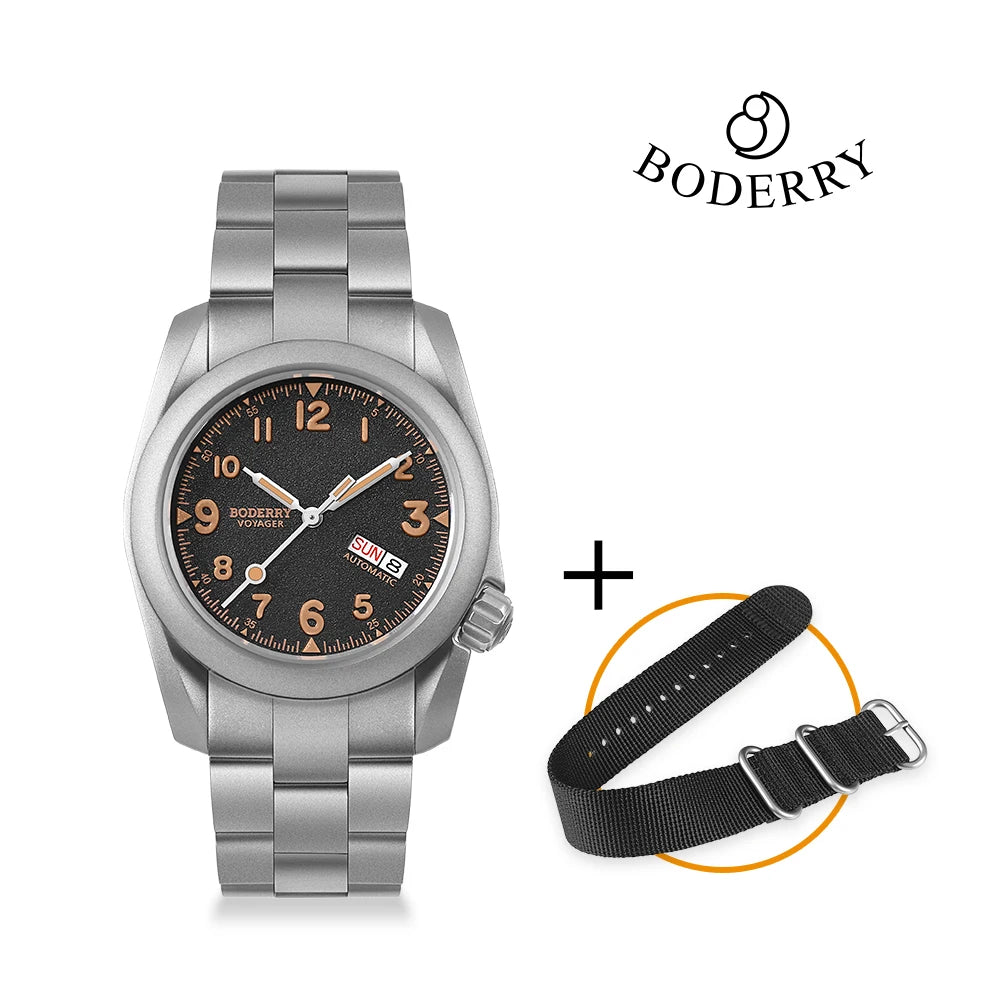 BODERRY A11 VOYAGER Automatic Field Watch