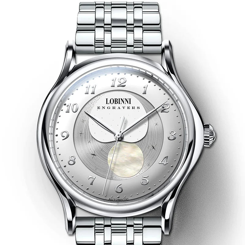 LOBINNI 18010 Automatic Dress Watch