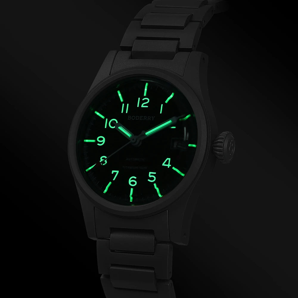 BODERRY A14T LANDMASTER Automatic Field Watch