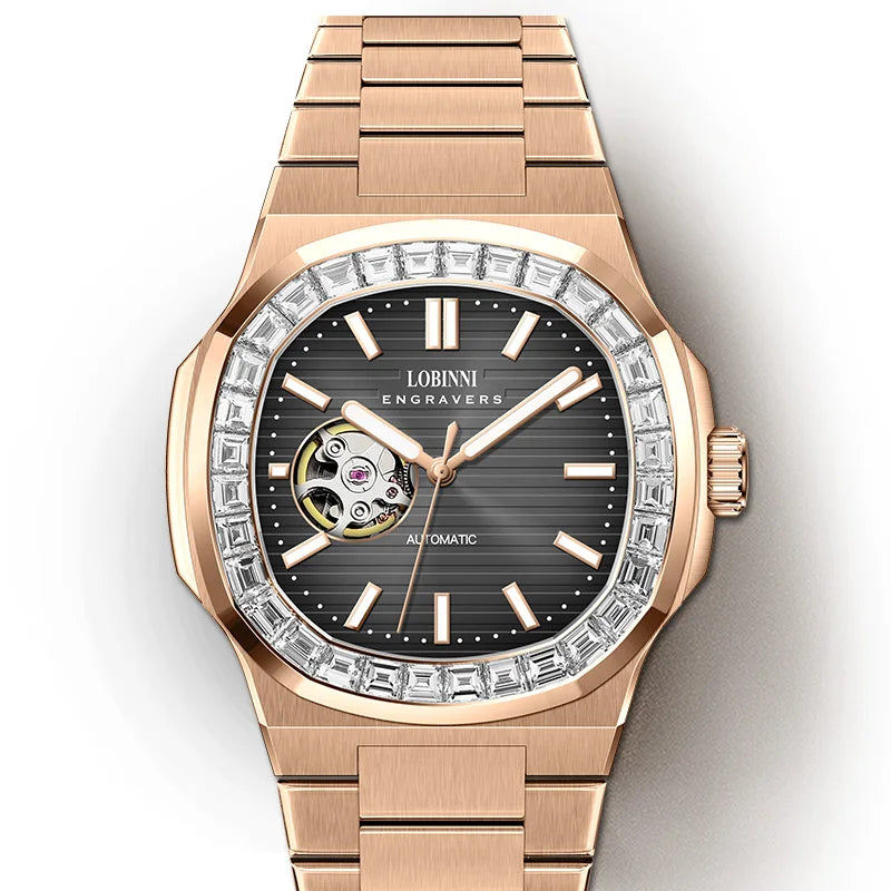 LOBINNI 19069B Automatic Dress Watch