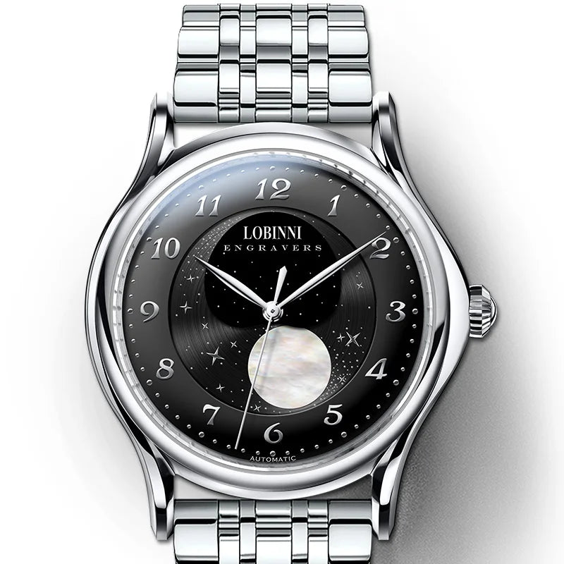 LOBINNI 18010 Automatic Dress Watch