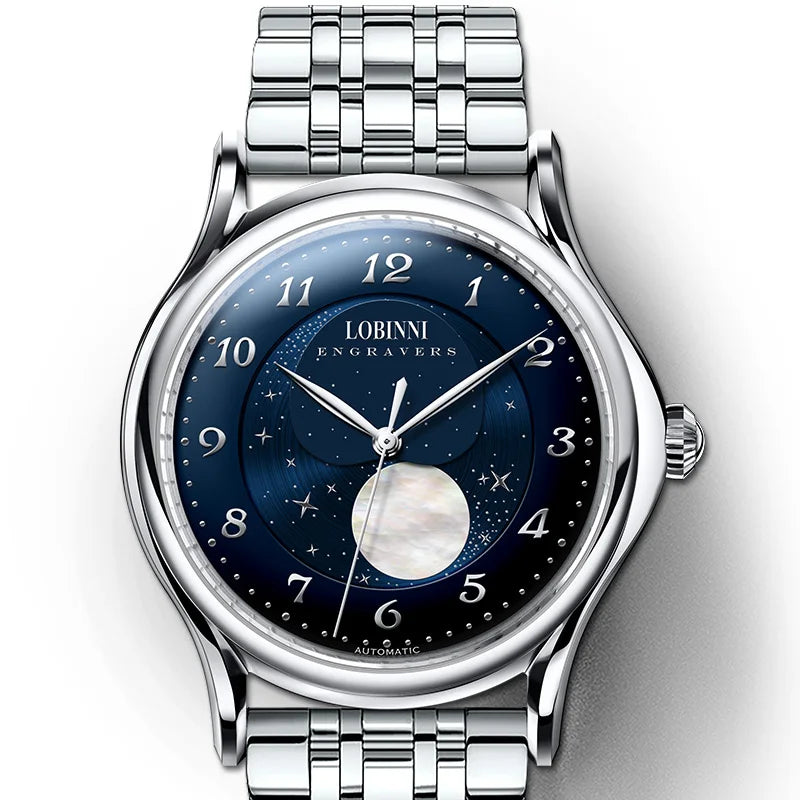 LOBINNI 18010 Automatic Dress Watch