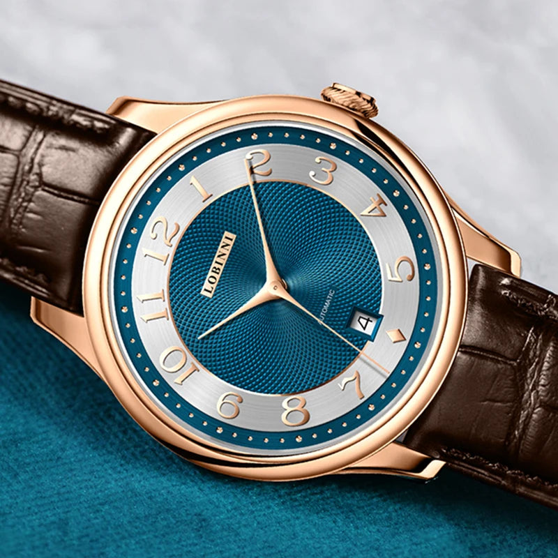 LOBINNI 9230 Automatic Dress Watch