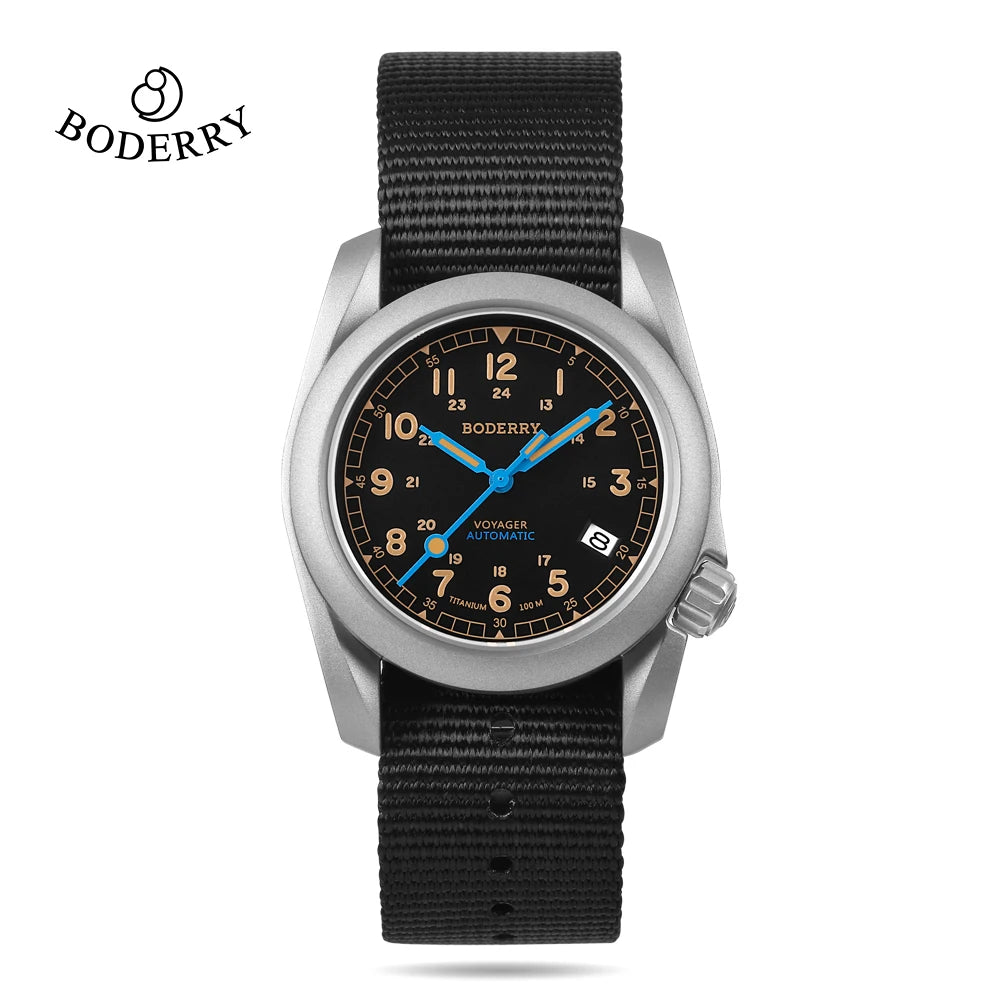 BODERRY A11 VOYAGER Automatic Field Watch